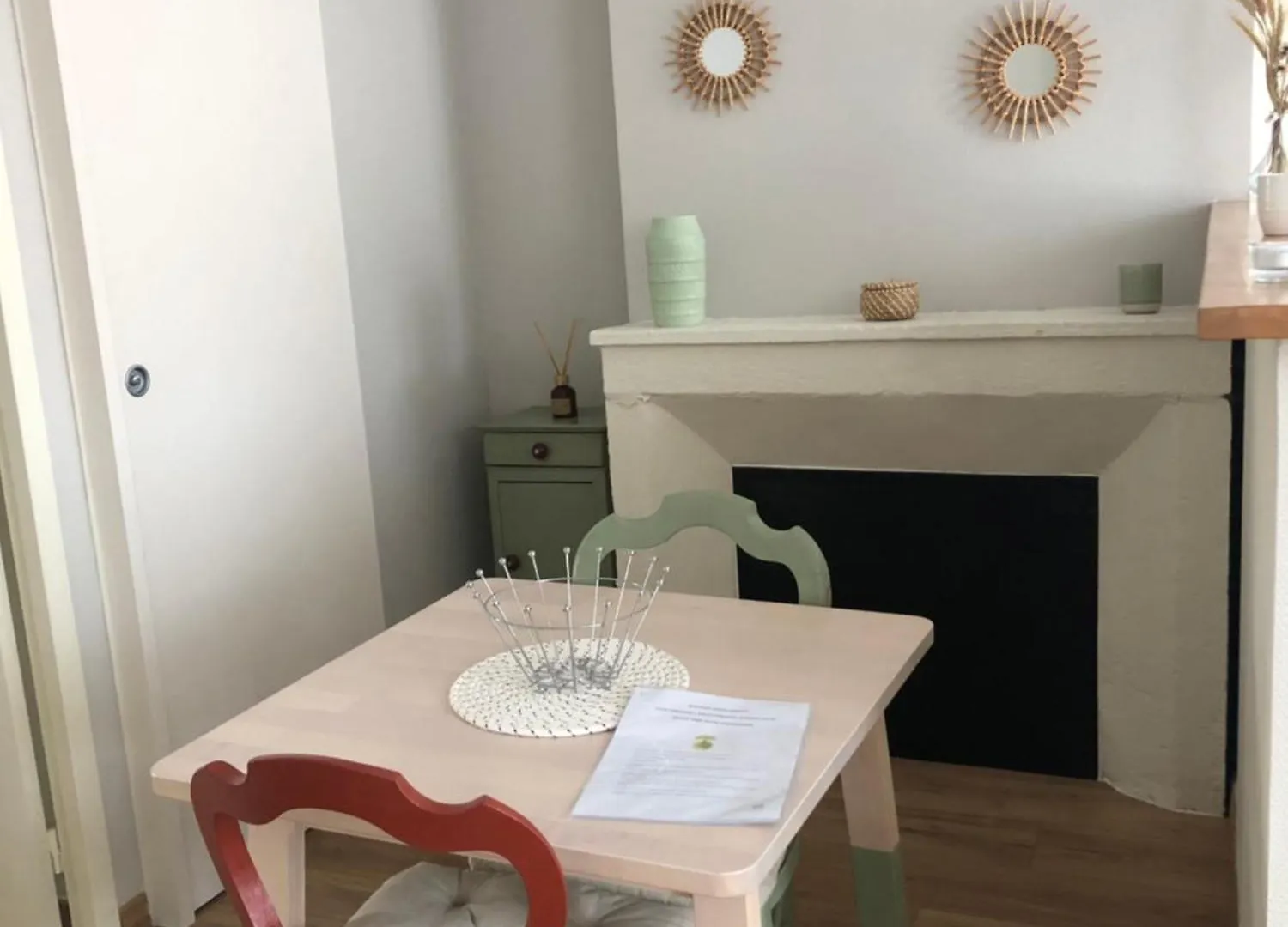 Appartement Burin des rosiers à Olby